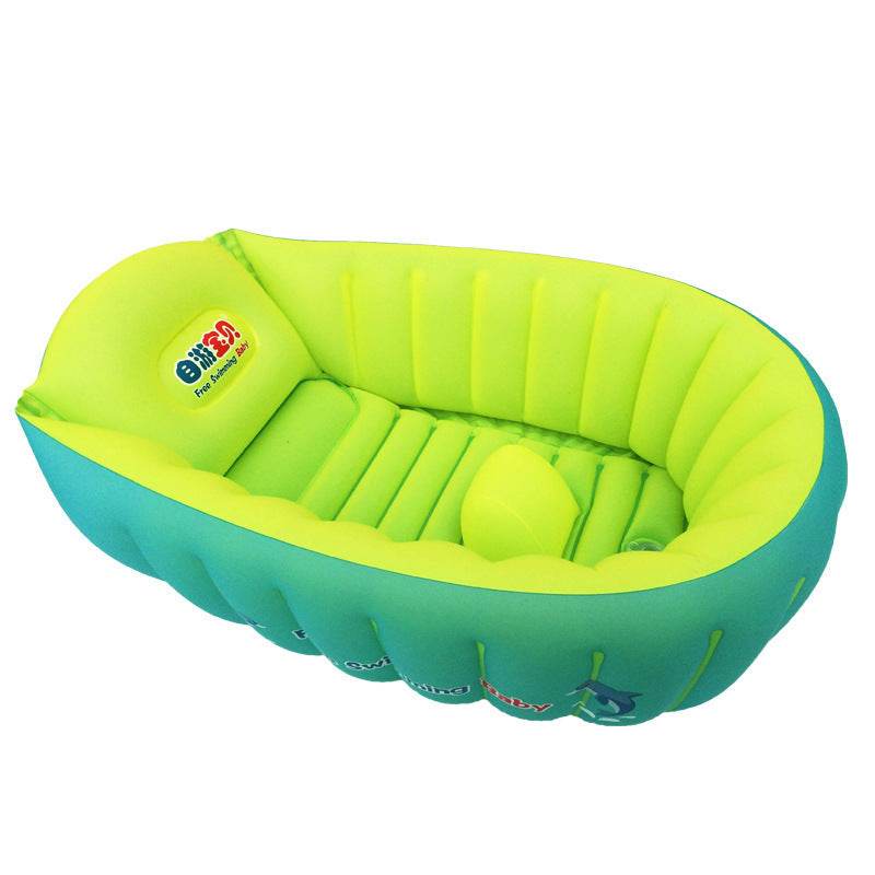 Baby Bath Tub Inflatable Bathtubs Baby Folding Bathtub Flower Bath Tubs Baby Goods for the Newborn - Mubimart