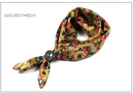 Men's And Women's Scarves Big Square Scarf Retro - Mubimart