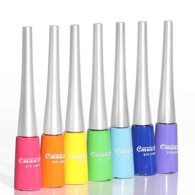 Colored Eyeliner Matte Quick-Dry Liquid Eyeliner - Mubimart