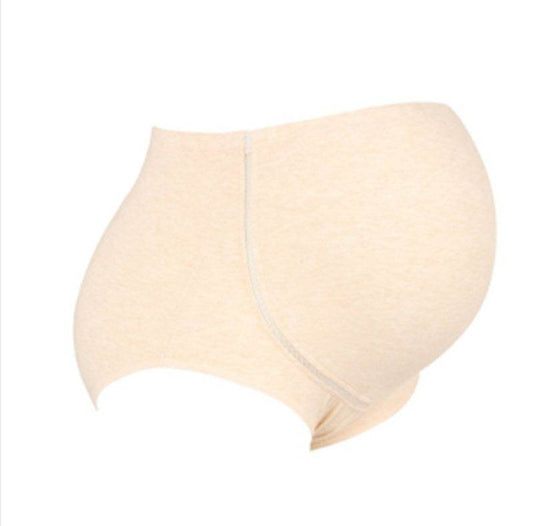 Adjustable Maternity Panties High Waist Belly Support Pants - Mubimart