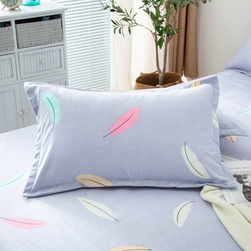 Simple Brushed Pillowcase Pillowcase One Pack - Mubimart