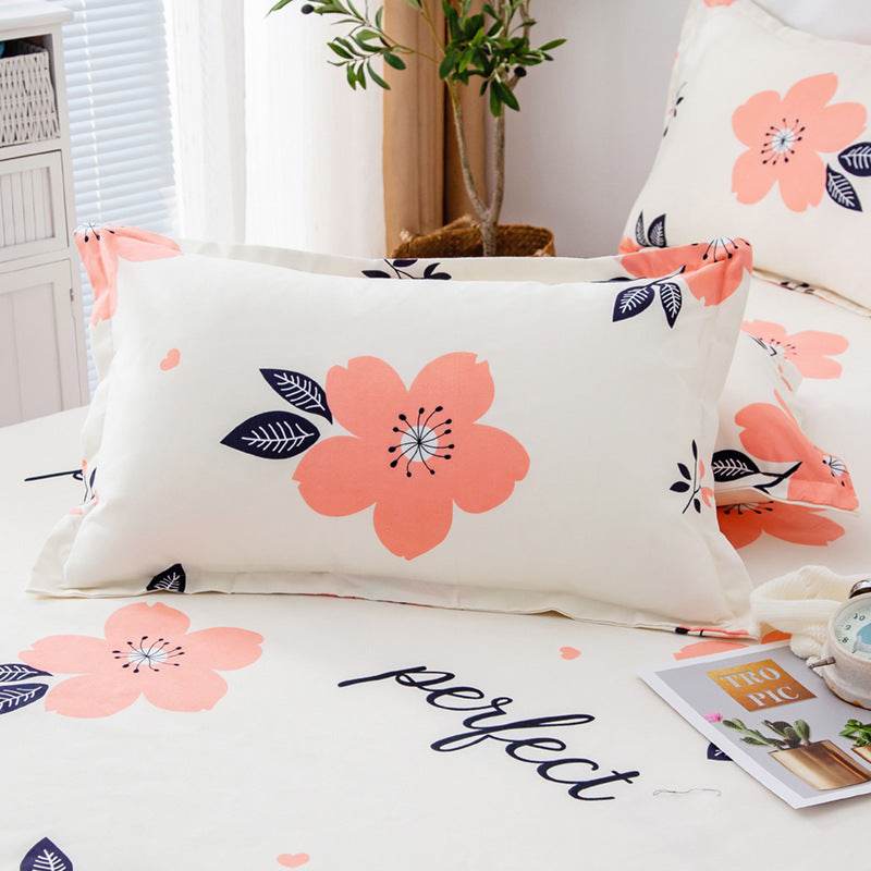 Simple Brushed Pillowcase Pillowcase One Pack - Mubimart