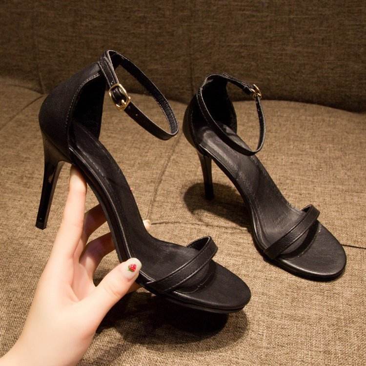 Strap stiletto heels - Mubimart