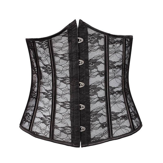 Palace Corset Lace Girdle Waist Clip Shaper - Mubimart