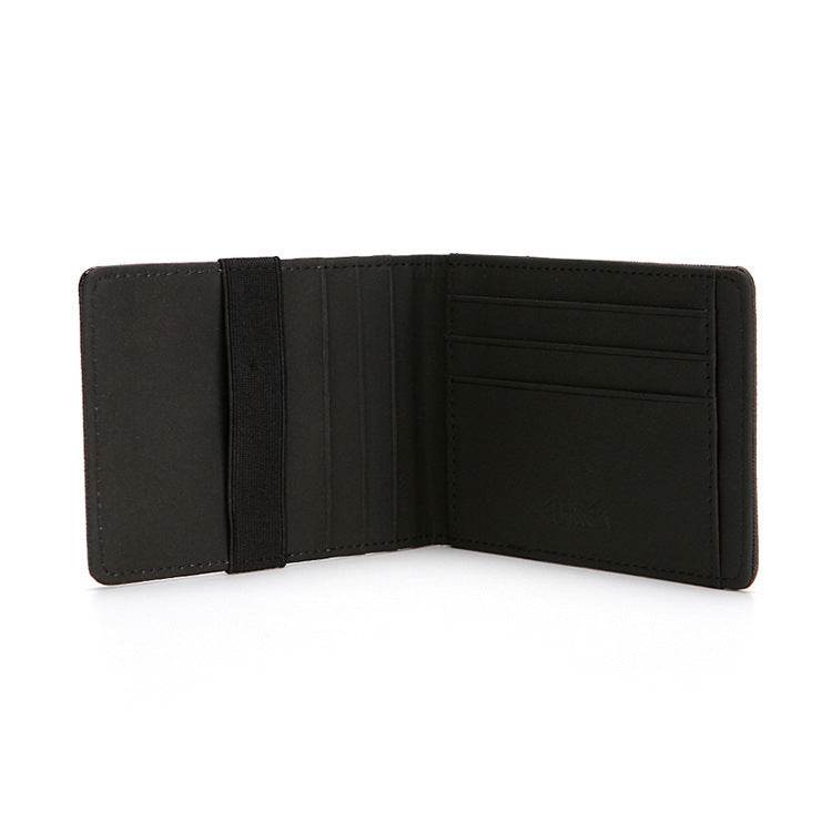 Cross Pattern PU Elastic Band Card Holder Card Holder - Mubimart