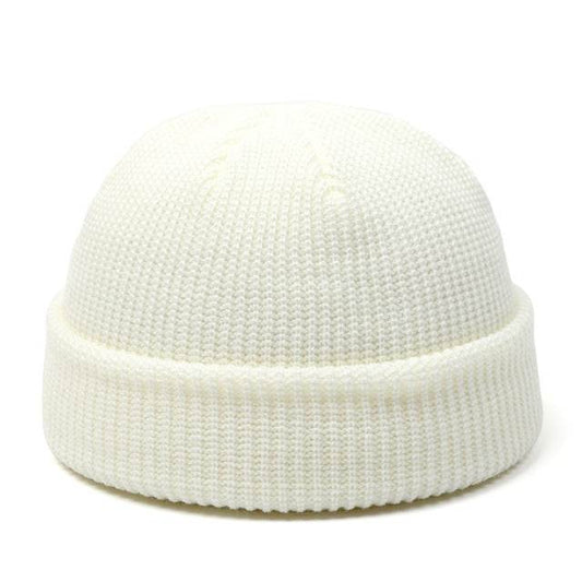Knitted Hats For Women Skullcap Men Beanie Hat Winter Retro - Mubimart