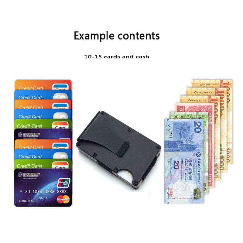 Stainless Steel Business Card Holder Fashion Credit Card Holder - Mubimart