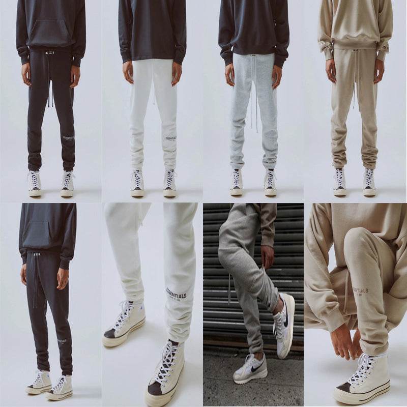 Loose Casual Drawstring High Street Sweatpants - Mubimart