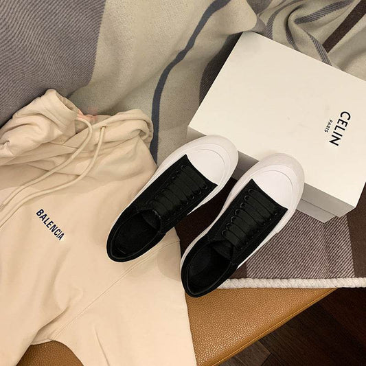 Casual Shoes All-Match White Shoes Women Canvas Shoes - Mubimart