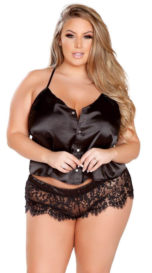 Lace Plus Size Sexy Lingerie - Mubimart