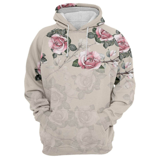 Digital Print Hooded Sweatshirt Loose Plus Size Baseball Uniform - Mubimart
