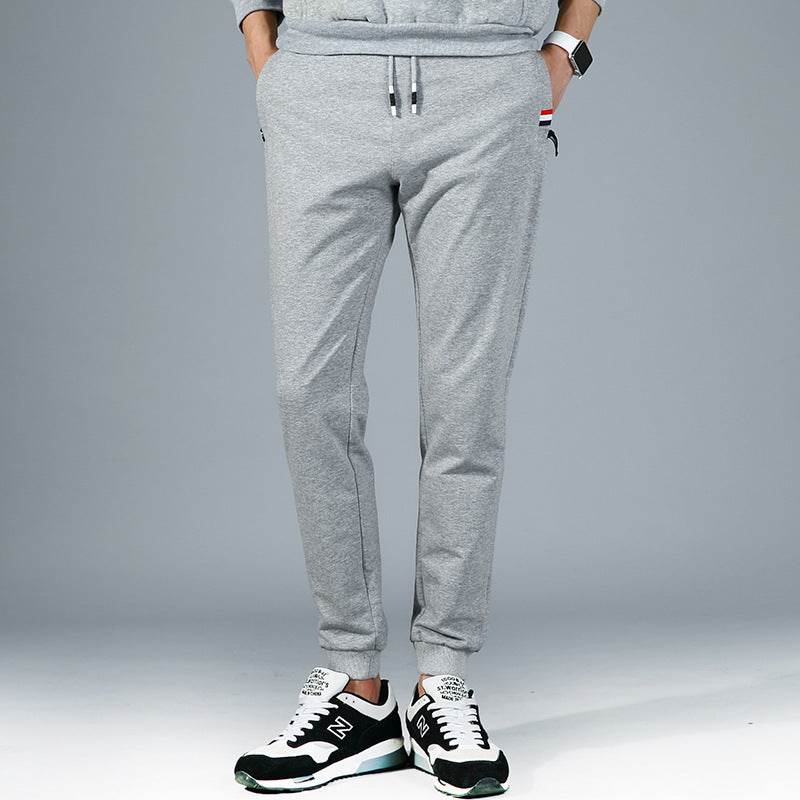 Stretch Waist Casual Sweatpants - Mubimart