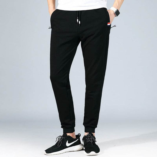 Stretch Waist Casual Sweatpants - Mubimart