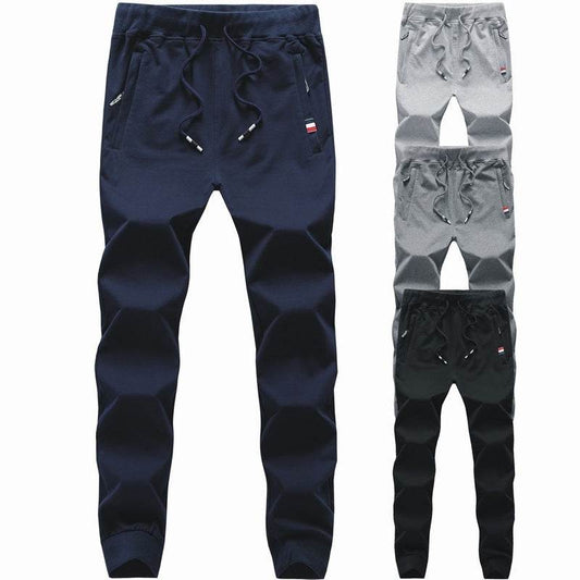 Stretch Waist Casual Sweatpants - Mubimart
