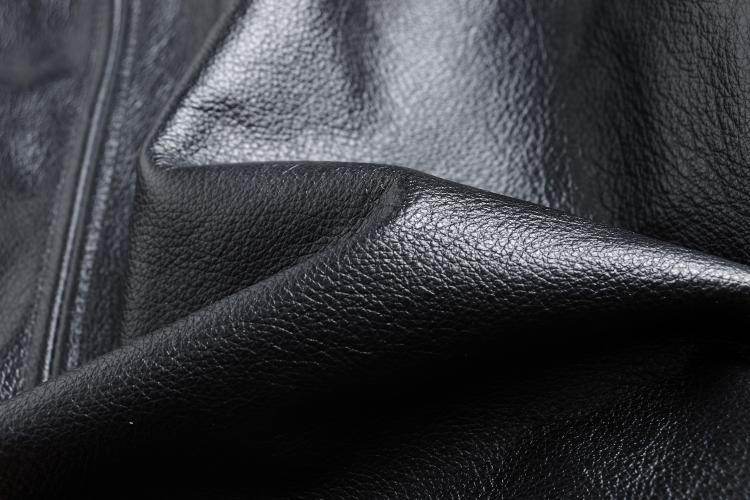 Top Layer Cowhide Leather Leather Jacket Men's Short Slim Leather Jacket Jacket - Mubimart