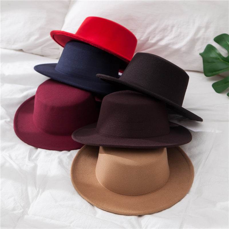 Vintage Gentleman British Style Woolen Hats For Men And Women - Mubimart