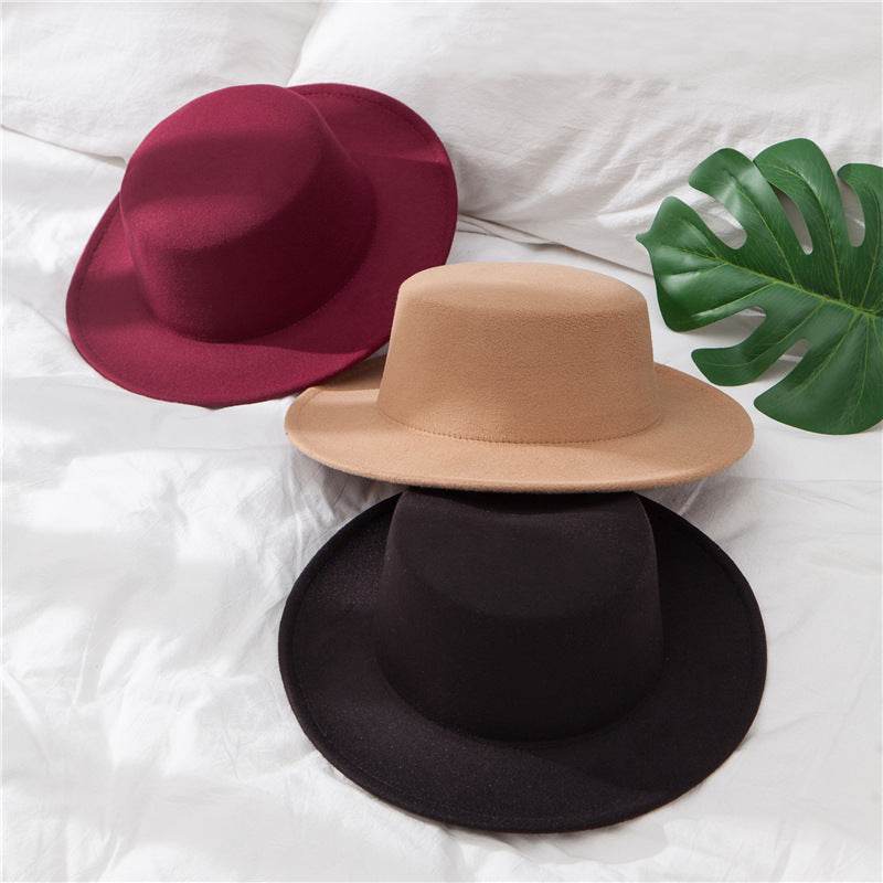 Vintage Gentleman British Style Woolen Hats For Men And Women - Mubimart