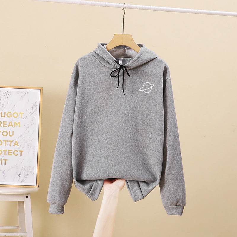 European And American StyleLoose Hoodies Women Sweater - Mubimart