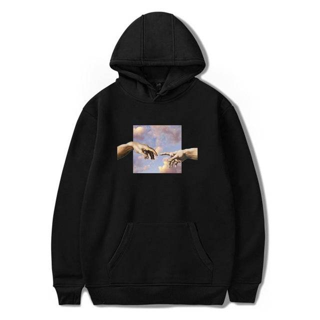 Men's Hooded Sweatshirts Fit Loose Sweatshirts - Mubimart