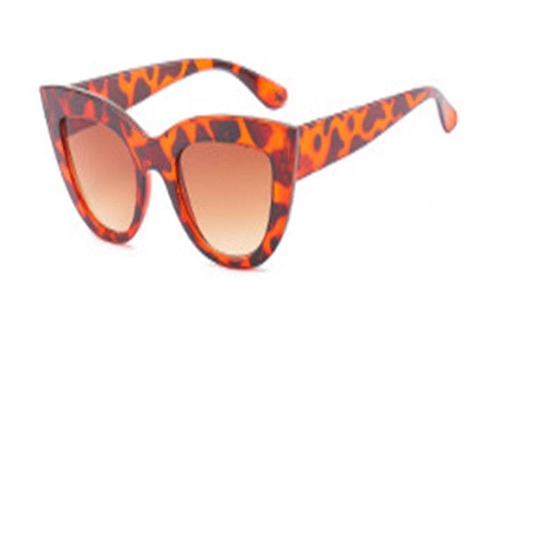 Retro Cat Eye Sunglasses Trendy Sunglasses Cross-Border Sunglasses - Mubimart