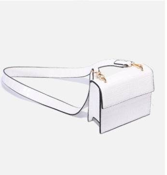Wide Shoulder Strap Small Square Bag Shoulder Bag Women - Mubimart