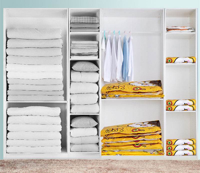 Vacuum Compression Bag, Large Quilt, Quilt Storage Bag, Quilt Clothing, Household Air Exhausting Clothes, Sorting Bag - Mubimart