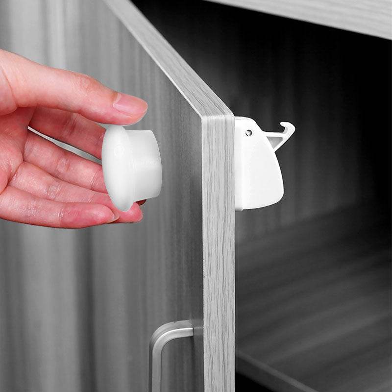 Protective Magnetic Lock For Cabinet Door - Mubimart