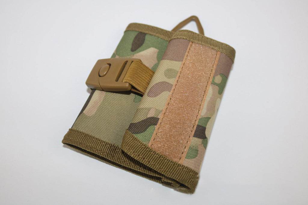Velcro Shortcut Camouflage Wallet - Mubimart