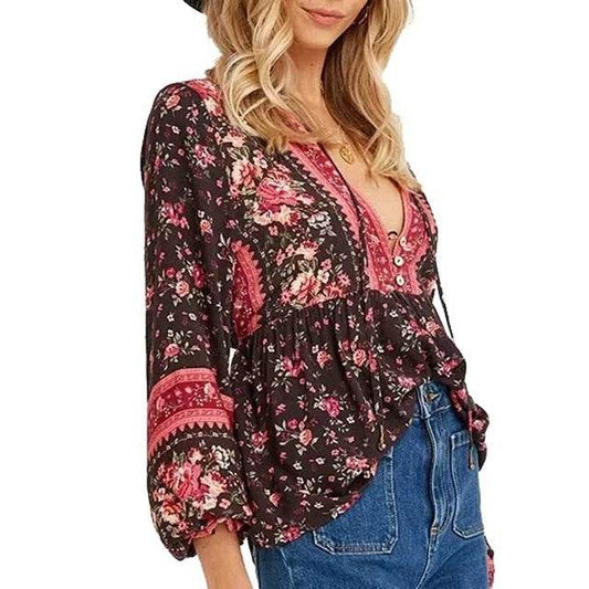New Plus Size For Women Cotton Shirt - Mubimart