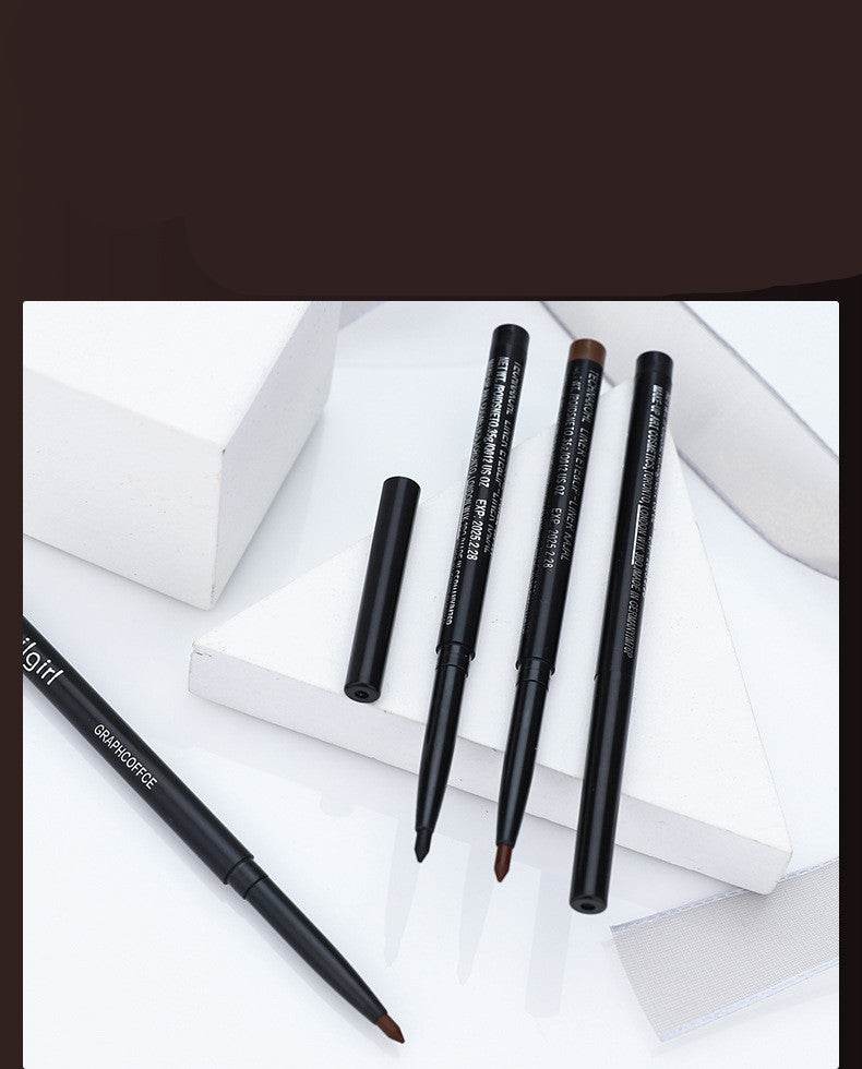 M Auto-Rotating Eyebrow Pencil, Waterproof, Sweat-Proof And Non-Dmudge Eyeliner Pencil - Mubimart