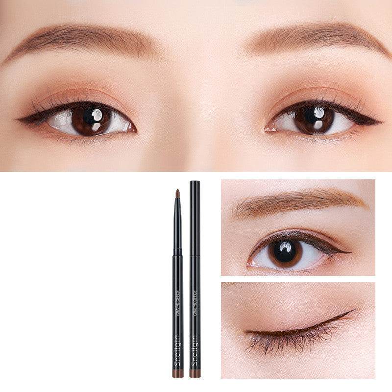 M Auto-Rotating Eyebrow Pencil, Waterproof, Sweat-Proof And Non-Dmudge Eyeliner Pencil - Mubimart