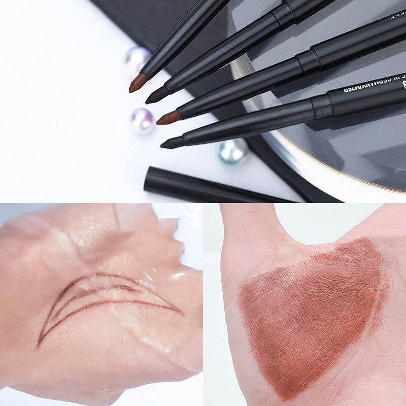 M Auto-Rotating Eyebrow Pencil, Waterproof, Sweat-Proof And Non-Dmudge Eyeliner Pencil - Mubimart