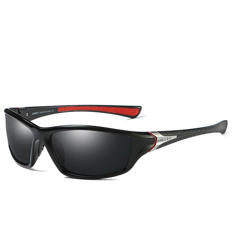 DUBERY Square Sports Style Polarized Sunglasses Men Brand Original Design Sun Glasses Male Ultralight Glasses Frame Goggles - Mubimart