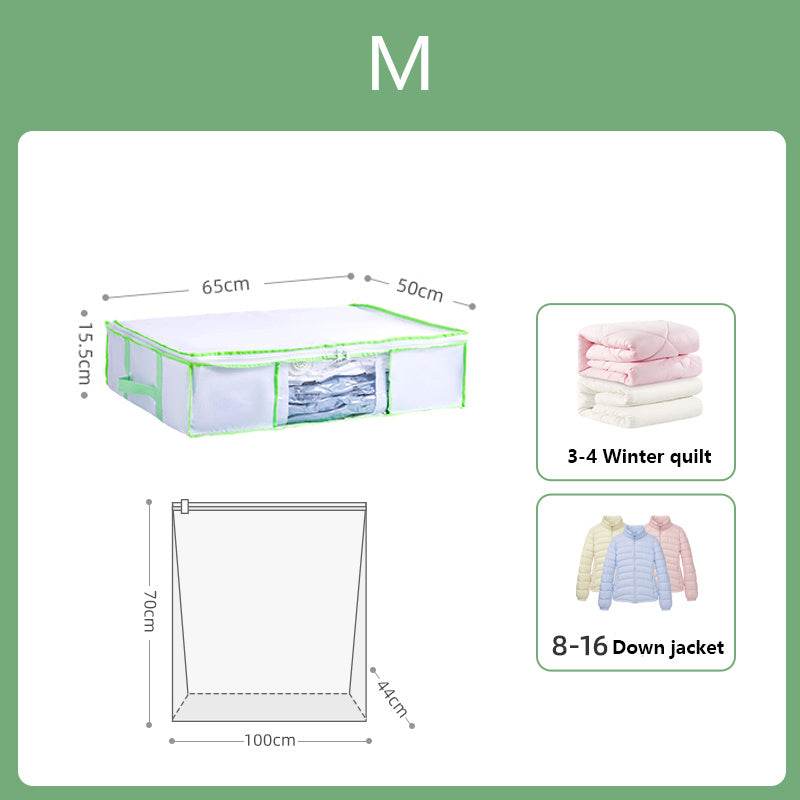 Taili Vacuum Compression Storage Box Bag Large Foldable Fabric Box - Mubimart