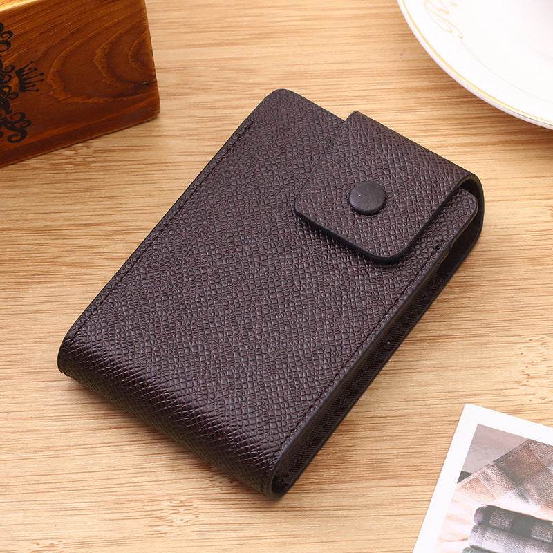 Small Organ Card Holder Male Large-Capacity Multi-Card Holder Student Campus Multi-Function Bank Card Holder Bank Card Holder - Mubimart