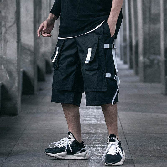 Casual Midpants Functional Wind Cargo Shorts - Mubimart