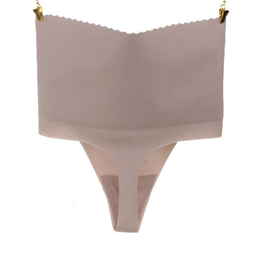 European And American New Style High-Waist Belly-Lifting Waistband Panties Thong Women's Postpartum Belly-up Briefs Panties Plus Size - Mubimart