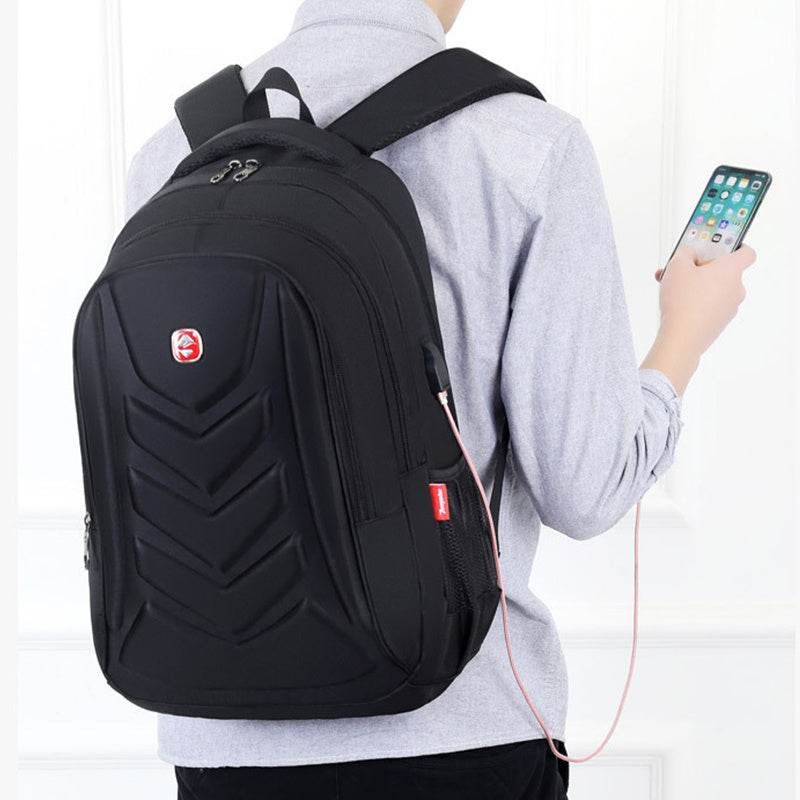 College Student Hard Shell Computer Backpack - Mubimart