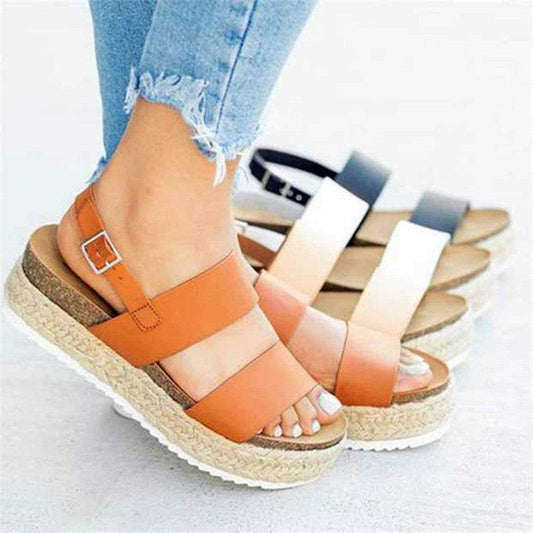 Platform Women's Shoes Plus Size High Heels - Mubimart