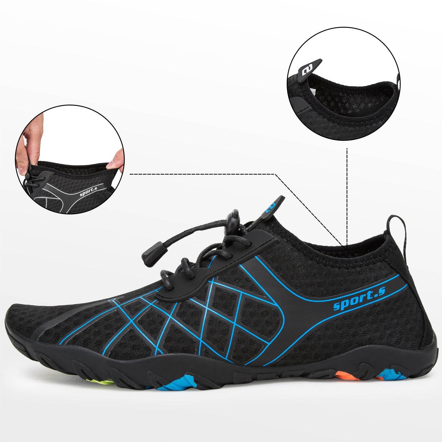 Breathable Shoes, Beach Diving Shoes, Swimming Water Shoes, Light And Easy To Carry Soft Shoes - Mubimart