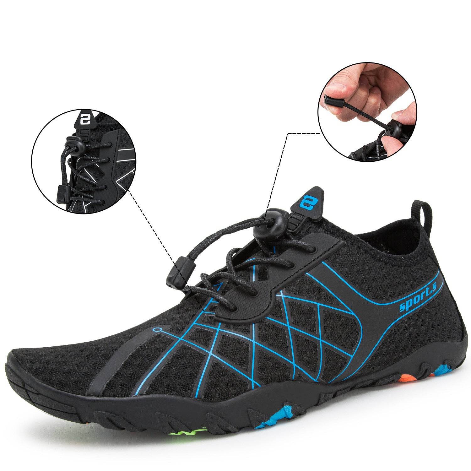Breathable Shoes, Beach Diving Shoes, Swimming Water Shoes, Light And Easy To Carry Soft Shoes - Mubimart