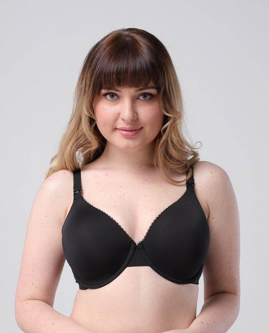 Front Buckle Plus Size Nursing Bra - Mubimart