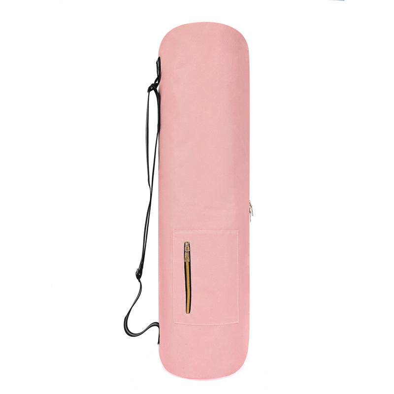 Yoga Mat Cover Large Capacity Yoga Bag Storage Bag Portable Long Backpack Canvas Waterproof - Mubimart