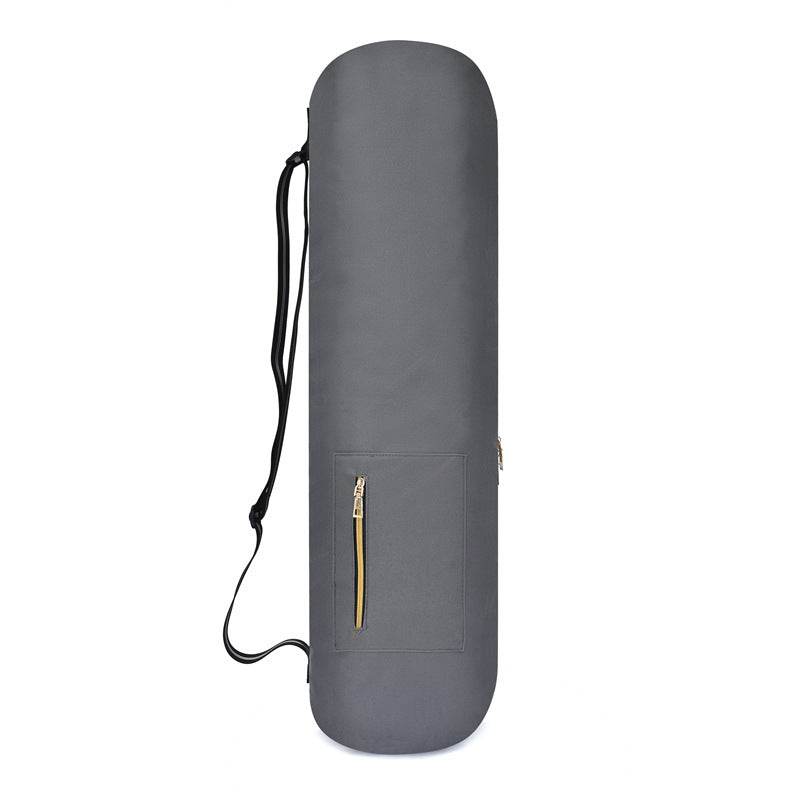 Yoga Mat Cover Large Capacity Yoga Bag Storage Bag Portable Long Backpack Canvas Waterproof - Mubimart