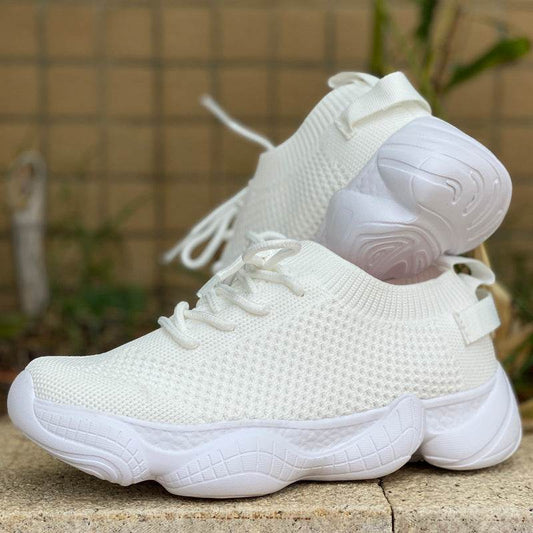 Slipper Flat Sneakers Single Shoes - Mubimart