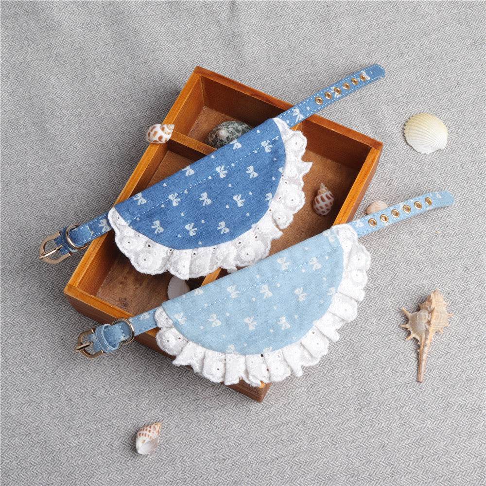 denim mini bib - Mubimart