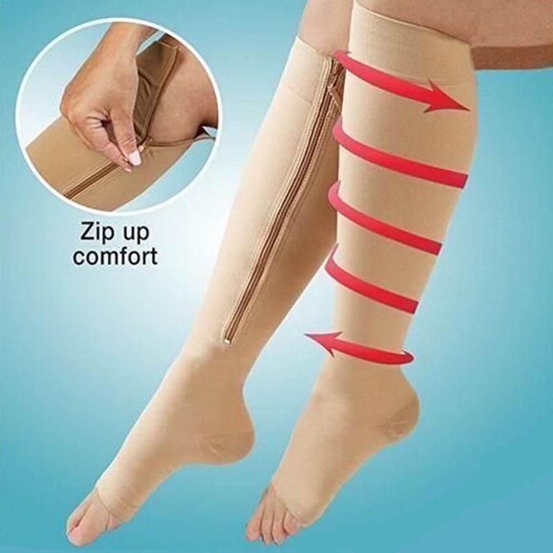 Compression Socks Zipper Socks Compression Socks Zipper Socks - Mubimart