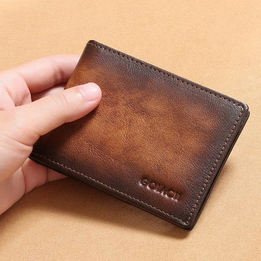 Multifunctional Card Holder Leather Driver's License Protection Card Holder - Mubimart