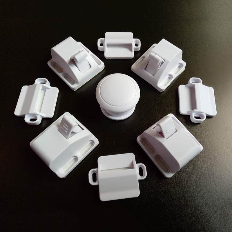 Cross Border Special Magnetic Safety Lock For Children Magnetic Drawer Lock Multifunctional Drawer lock Cabinet Door Lock Invisible Protection Lock - Mubimart