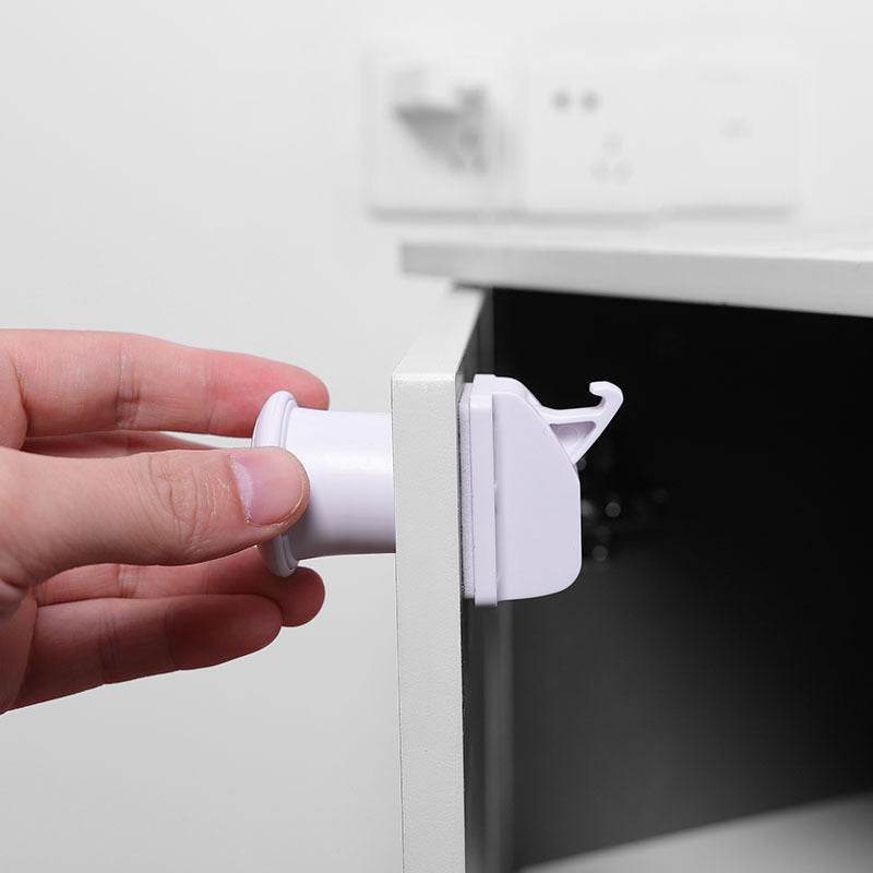 Cross Border Special Magnetic Safety Lock For Children Magnetic Drawer Lock Multifunctional Drawer lock Cabinet Door Lock Invisible Protection Lock - Mubimart